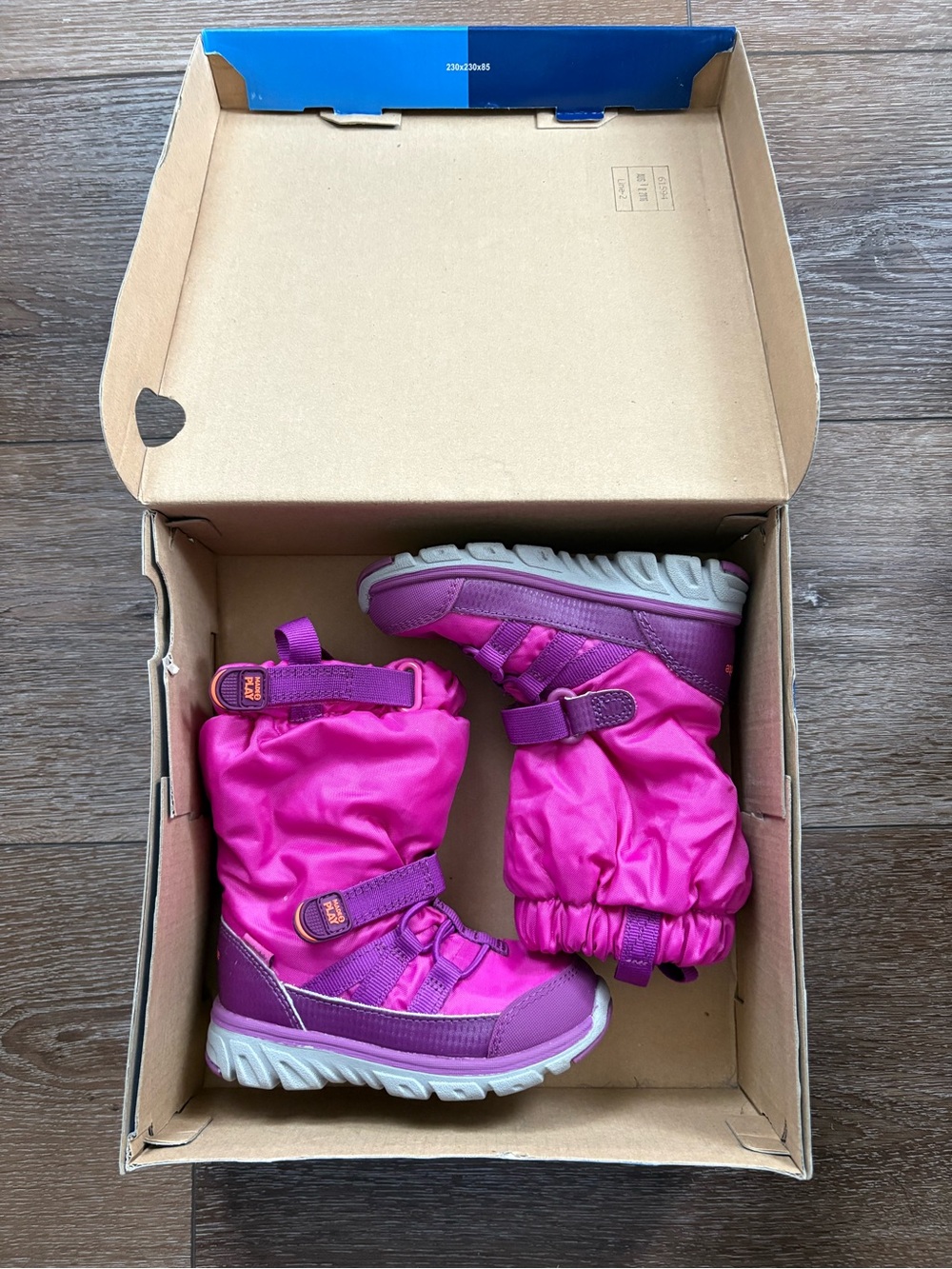 Stride Rite Girls Pink Snow Boots